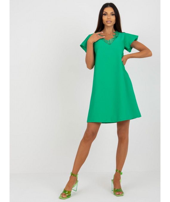 Proginė suknelė moterims Rue Paris (žalios spalvos)